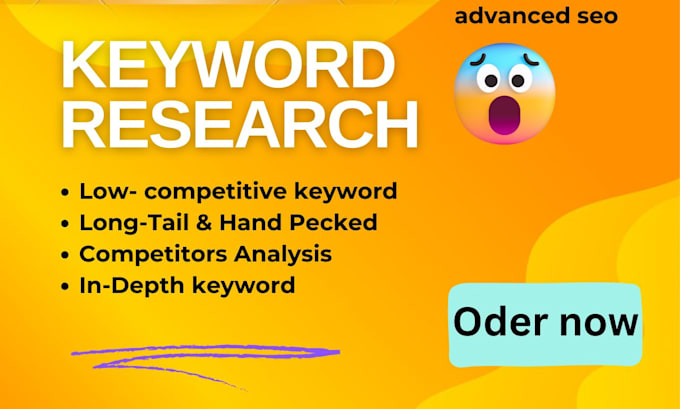 do best SEO keyword research and competitor analysis for your website