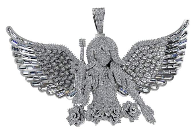 3d cad model jewelry design