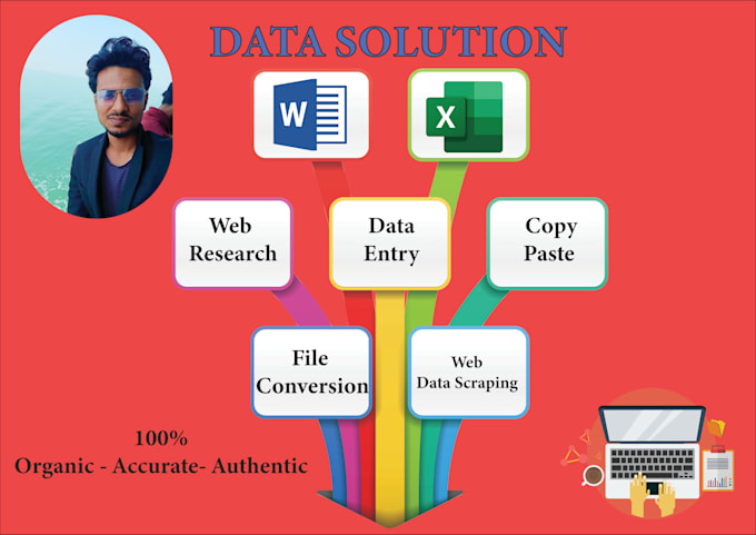 do all sort of data entry
