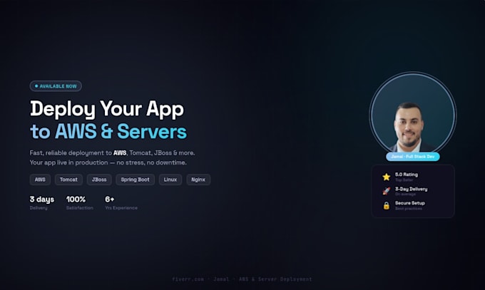 deploy your app to AWS or local servers like tomcat or jboss