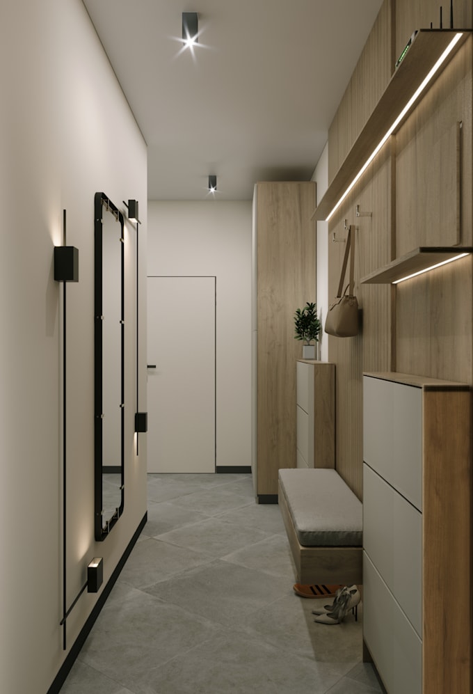 design and visualization of a residential space