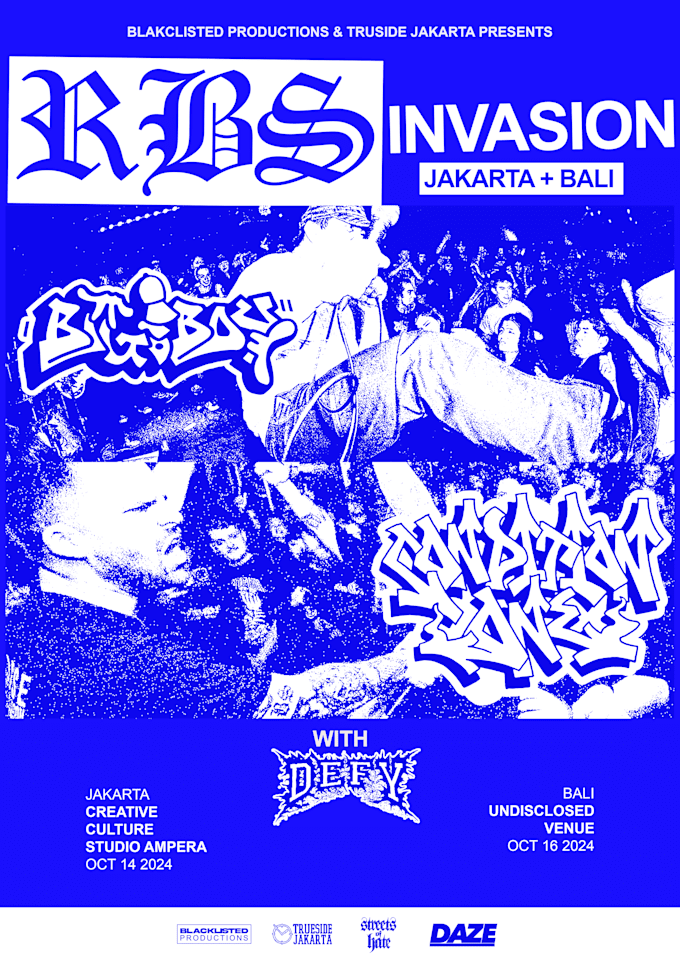 do punk, hardcore, and distressed style concerts poster