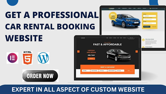 build a car rental booking website
