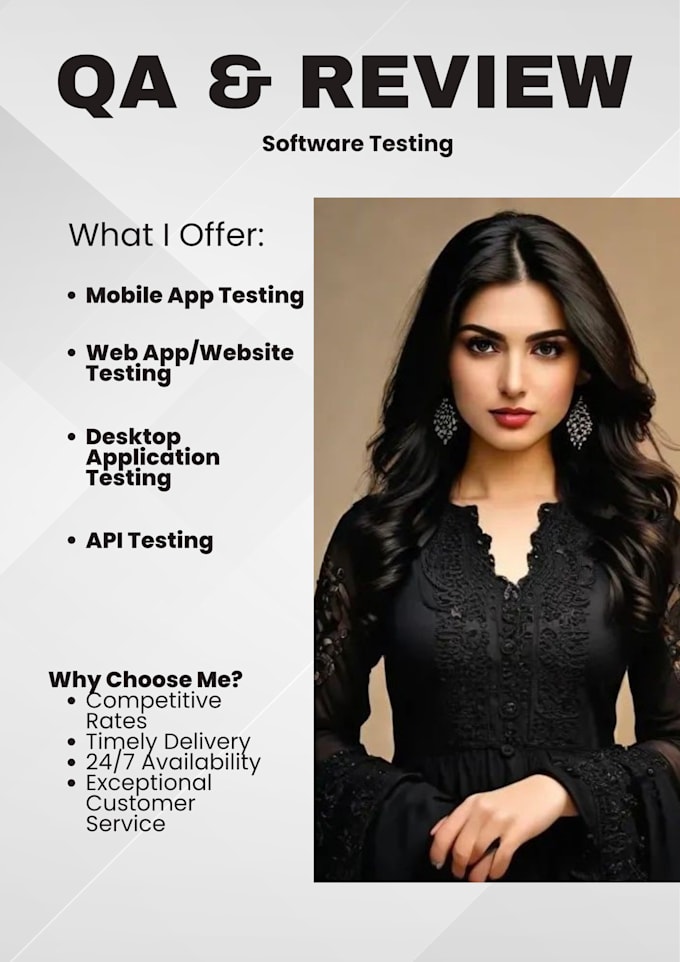 professionally test and review your mobile app, website or any desktop software