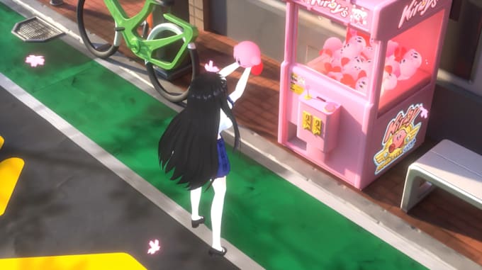create  stylized, cartoon, anime 3d animation