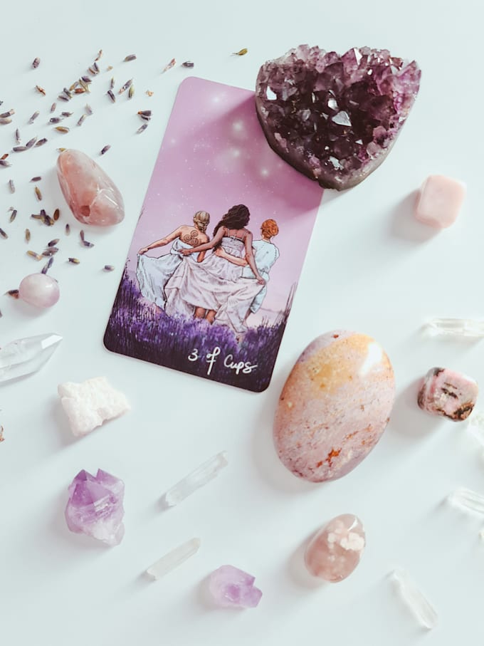 deliver a written tarot reading