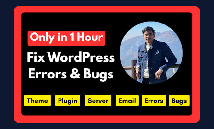 wordpress issues, fix wordpress error, fix critical error, wordpress bug fix