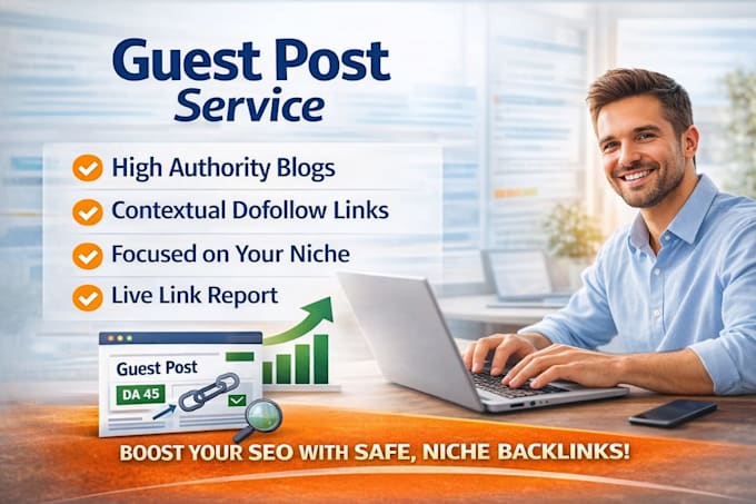 publish guest posts with contextual links on niche sites