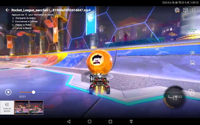 create a custom ball or car in rocket league