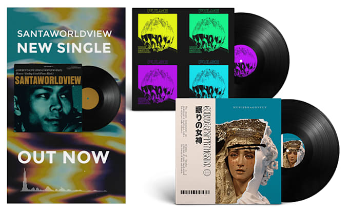 create an animated vinyl for your spotify canvas or music ad