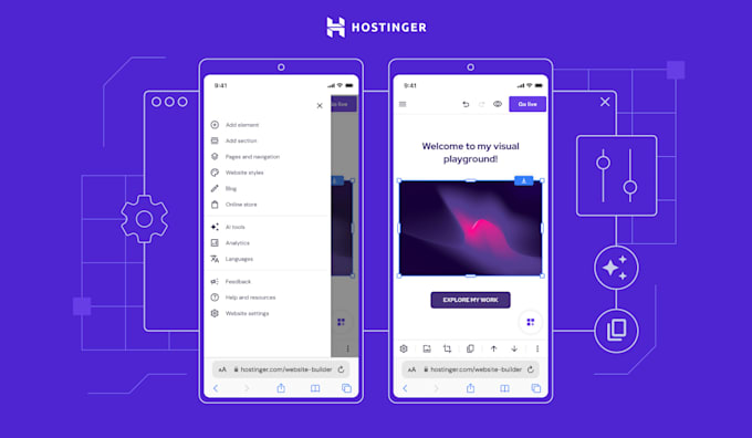 build a professional hostinger based website design or redesign