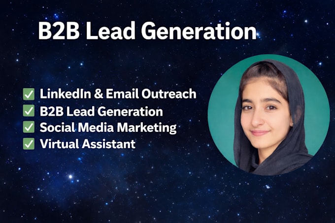 provide linkedin and email outreach services