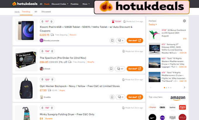 post your amazon deal on hotukdeals