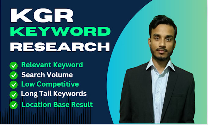 do best kgr  keyword research and low competitive  service