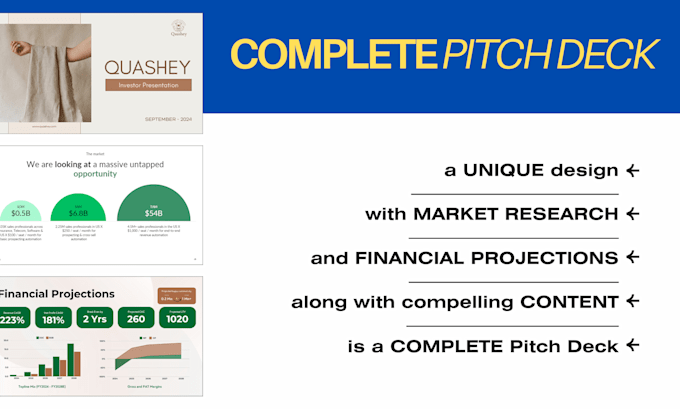 make a pitch deck for your startup