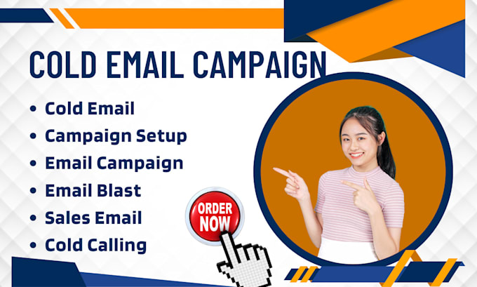 Send cold email campaign bulk email blast cold calling cold mailing by ...