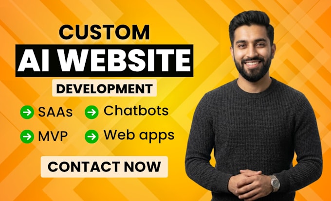 build your custom ai saas mvp and web application