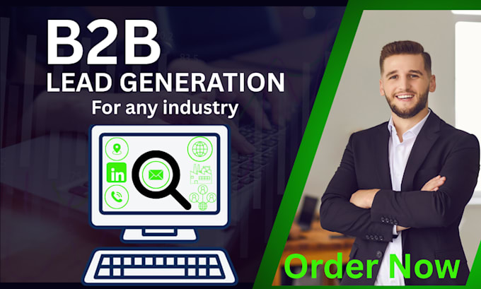 provide b2b lead generation and email list building for any industry