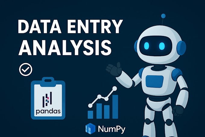 do accurate data entry, cleaning and analysis in excel and python pandas