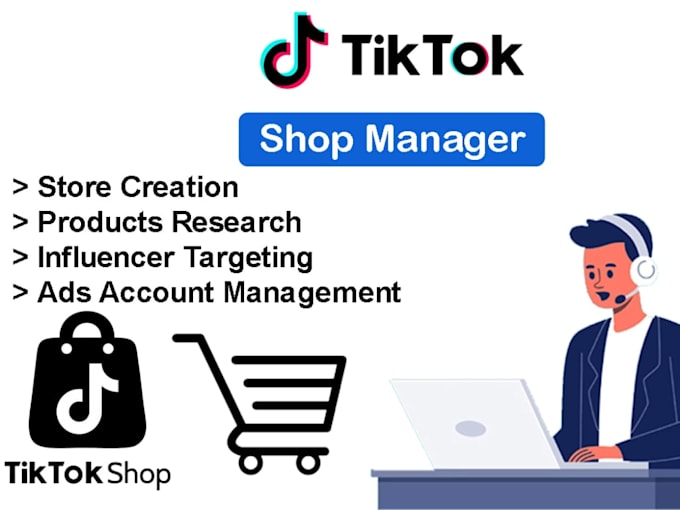 setup and manage tiktok shop