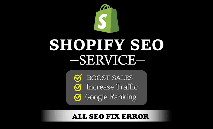 Do advance shopify on page seo to increase google ranking and sales by ...