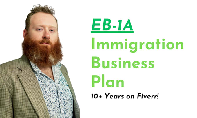write your eb1a immigration visa business plan