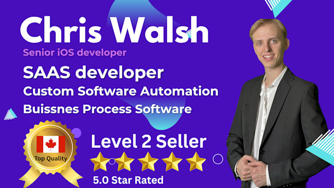 build saas, mobile, and web app full custom tech stack developer