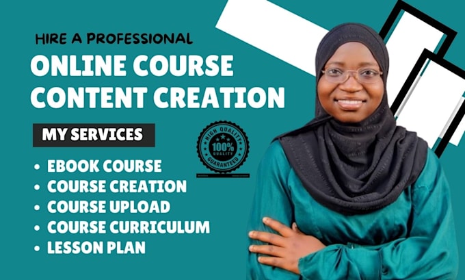 develop course content ghostwrite ebook course curriculum course upload