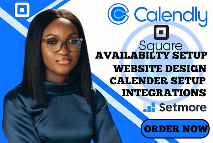 Setup calendly acuity scheduling square online appointment scheduling