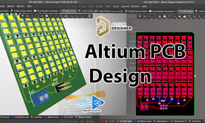 do professional altium pcb design