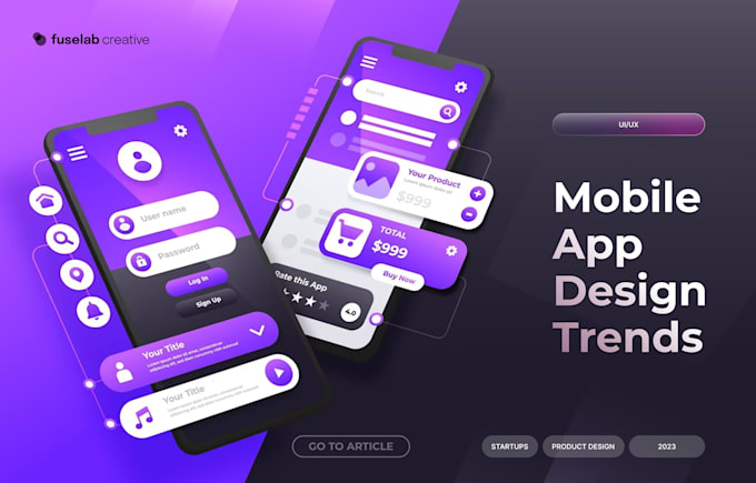 do a better mobile UI design, mobile app or app design in figma