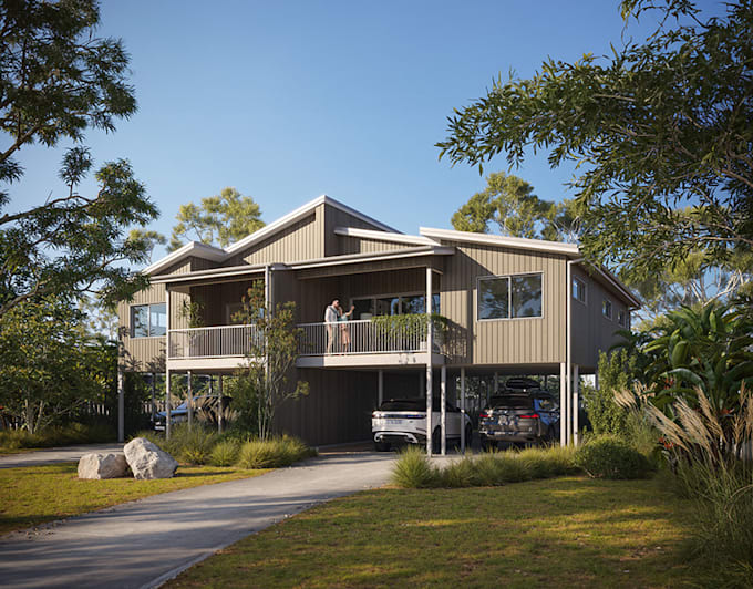 Do realistic 3d rendering architecture in 3ds max by Saurabhyadav203 ...