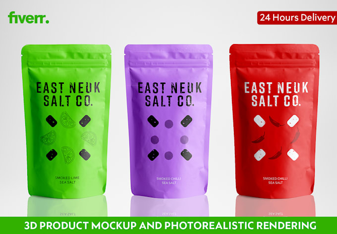 do realistic 3d product rendering, 3d product mockup and 3d modeling