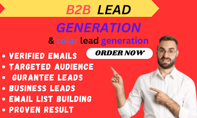 targeted b2b lead generation, business , fresh solar leads
