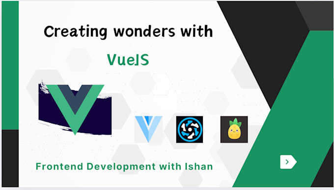 develop vuejs web application using quasar, vuetify and tailwind