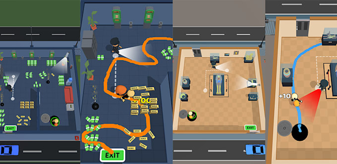 make casual game in unity