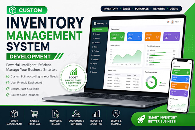 develop inventory and billing software