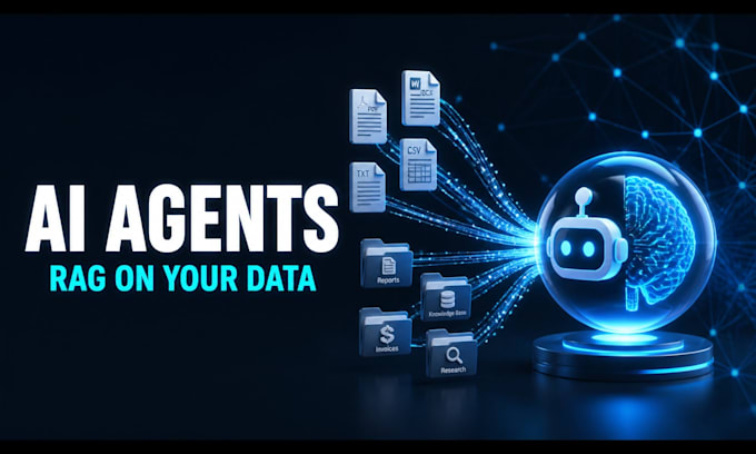 build custom ai agent and rag chatbot trained on your data