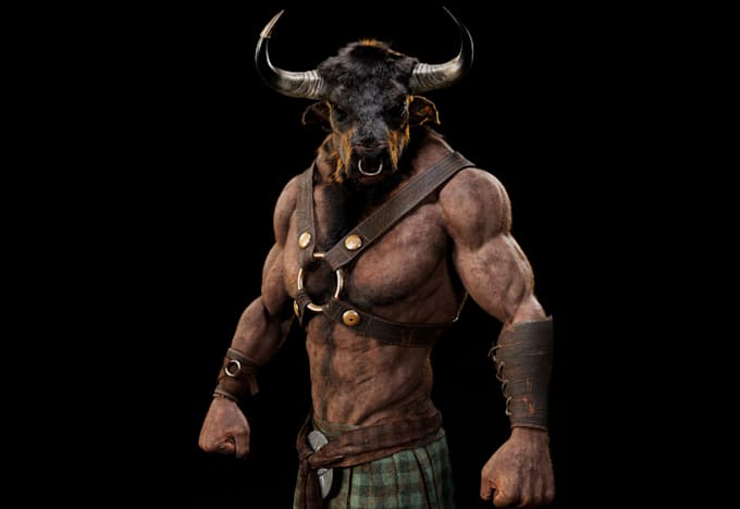 develop 3d creature character,animal model for game,spline3d,nft to 3d,sculpt 3d