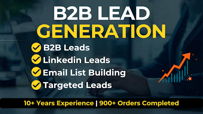 do targeted b2b lead generation and linkedin leads with verified emails