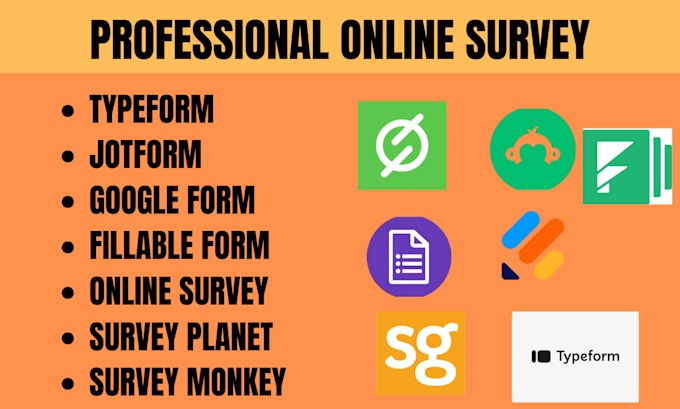 Design online survey fillable form google form jotform survey monkey ...