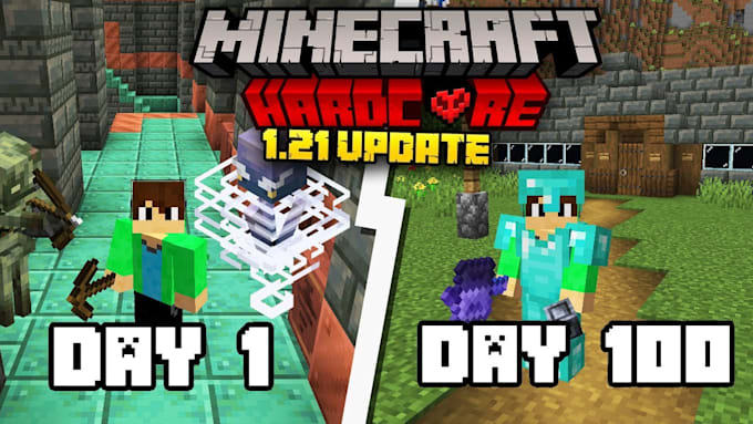 create a professional minecraft thumbnail for you