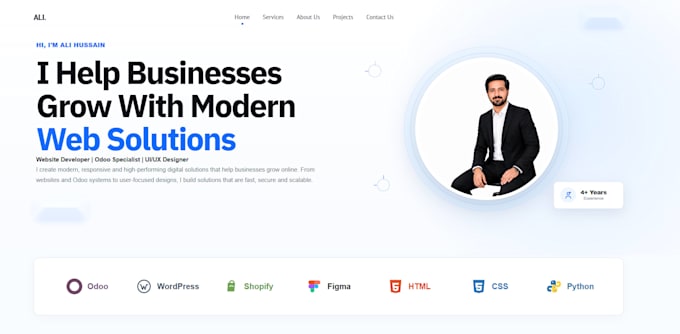 design a professional and responsive website