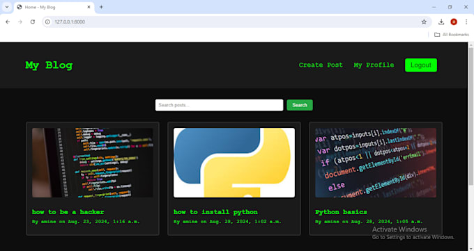 build a fast and secure API using fastapi or django