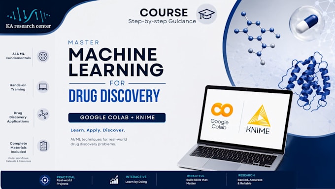 teach computational drug discovery using machine learning