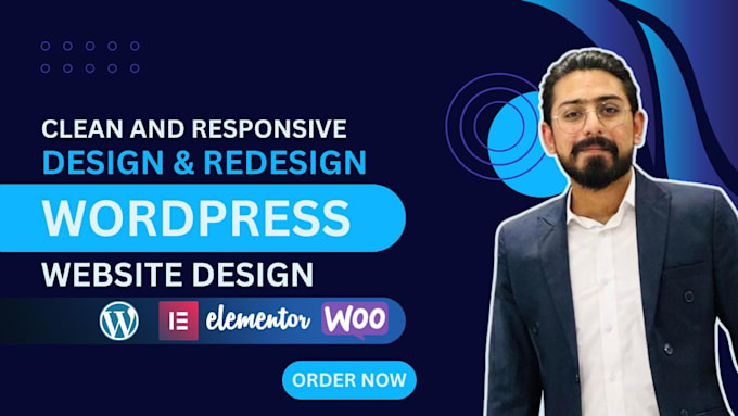create or redesign resposnive wordpress website