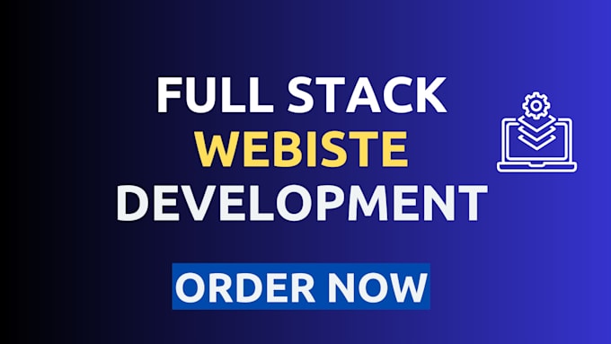 build, rebuild website as full stack developer, front end developer
