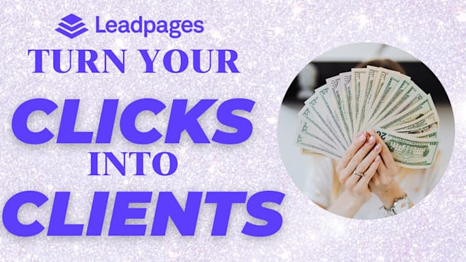 build high converting instapage, leadpages landingpage using unbounce