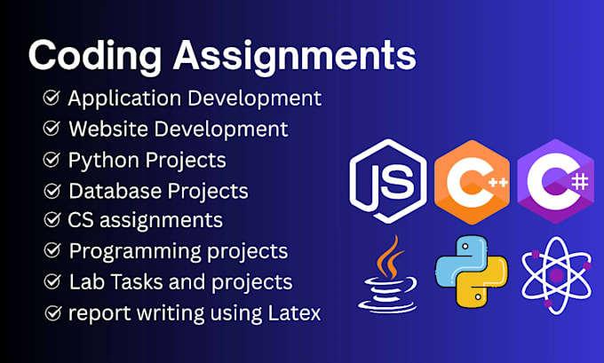 coding assignments and projects in c, cpp, python, java rust and more