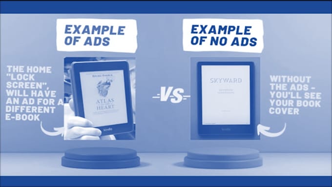 remove ads from kindle readers